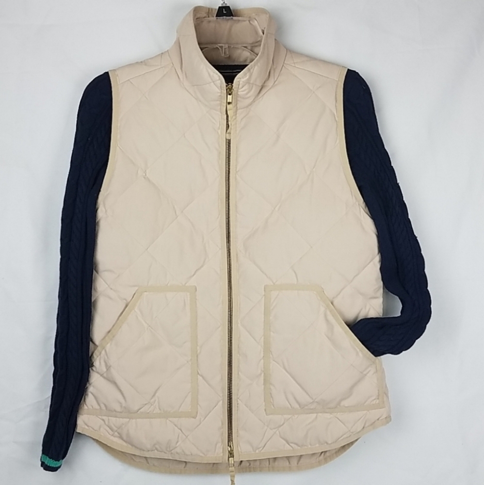 J Crew quilted vest